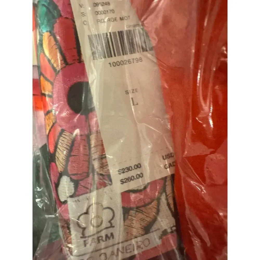 NEW ANTHRO Rio De Janeiro Floral Watercolor Dress S-XL - Picture 6 of 7